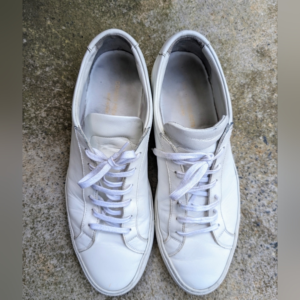 Common Projects Achilles Low White Sneakers